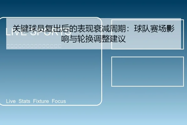关键球员复出后的表现衰减周期：球队赛场影响与轮换调整建议（leyu）